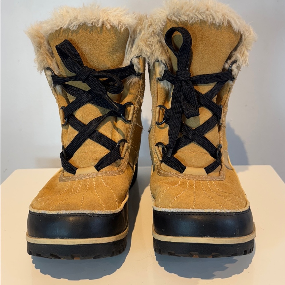 Women’s Sorel Winter Lace up Ankle Boots Tivoli II size 7.5 - Picture 3 of 12